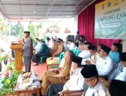 Polsek Cipaku Dukung Launching Kampung Zakat di Desa Pusakasari, Perkuat Peran Kepolisian dalam Pemberdayaan Umat