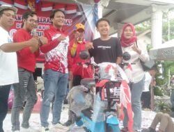 Pemdes Baleraja Gelar Jalan Santai Meriahkan HUT RI Ke-80
