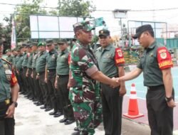DANDIM 0616/INDRAMAYU LAKSANAKAN KUNJUNGAN KERJA KE KORAMIL 1601/INDRAMAYU