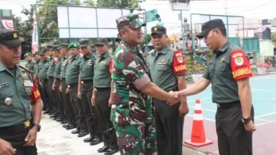 DANDIM 0616/INDRAMAYU LAKSANAKAN KUNJUNGAN KERJA KE KORAMIL 1601/INDRAMAYU