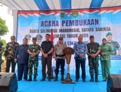 Dandim 0616/Indramayu Resmikan Pembukaan BSMSS Tahun 2025 di Kecamatan Trisi