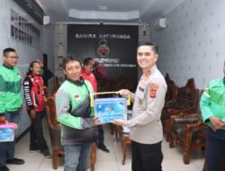 Kapolres Silaturahmi Dengan Komunitas Ojol, Ajak Jaga Kondusivitas di Kabupaten Indramayu