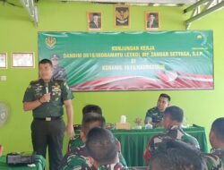 Dandim 0616/Indramayu Kunjungan Kerja Ke Koramil 1615/Haurgeulis