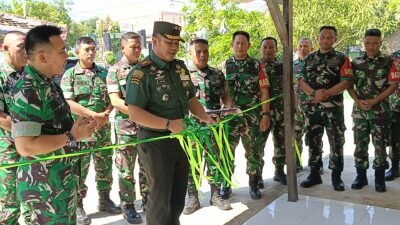 Dandim 0616/Indramayu Resmikan Rumah Dinas Koramil 1615/Haurgeulis