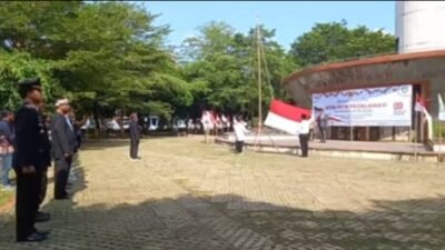 SMSI Indramayu Gelar Upacara Proklamasi dan Lomba Catur Antar Media Di Tugu Perjuangan
