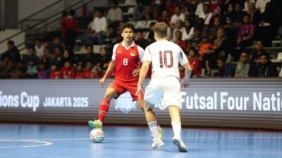 Drama Sengit di GBK: Timnas Futsal Indonesia Takluk Tipis dari Latvia 2-3 di Four Nations Cup 2025