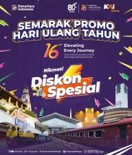 Ulang Tahun ke-16, KAI Wisata Hadirkan “Hadiah Perjalanan” untuk Pelanggan Setia