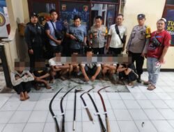 Sejumlah Pemuda Bersenjata Tajam Di Lelea Diamankan Polisi 