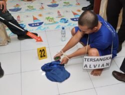 Rekonstruksi Pembunuhan Putri Apriyani, Sempat Diwarnai Kericuhan