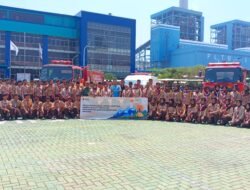 Gandeng TNI, PLN NP UP Indramayu Suport Pelajar Ikuti Pelatihan Siaga Mitigasi Bencana