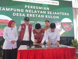 Menteri Sosial Resmikan Kampung Nelayan Sejahtera Di Indramayu 