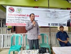 H.Estim Enting Temui Konstituennya Pada Reses Persidangan III