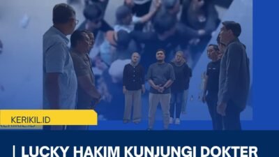 Kunjungi Dokter Korban Pengeroyokan, Lucky Hakim: Kita Hormati Proses Hukum