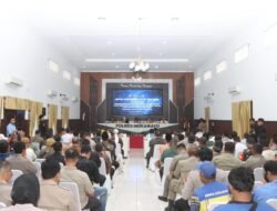 Antisipasi Kerawanan Pilwu, Polres Indramayu Gelar Rakor Lintas Sektoral