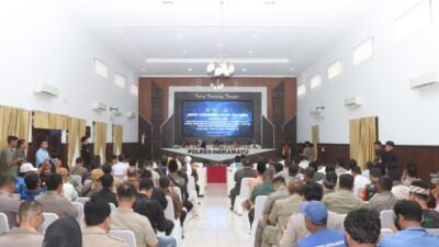 Antisipasi Kerawanan Pilwu, Polres Indramayu Gelar Rakor Lintas Sektoral