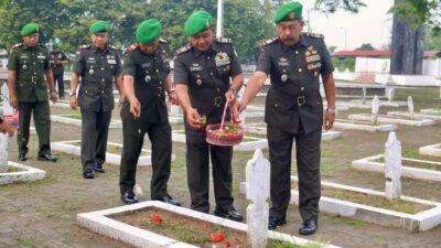 Peringati Hari Juang Kartika Eka Paksi TNI AD Tahun 2025, Kodim Indramayu Ziarah TMP