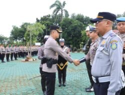 Polres Indramayu Gelar Apel Pasukan Operasi Lilin Lodaya 2025, Siap Amankan Natal dan Tahun Baru