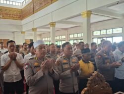 Doa Menggema di Mapolda Jabar, Sholat Ghaib Dipanjatkan untuk Korban Longsor Cisarua