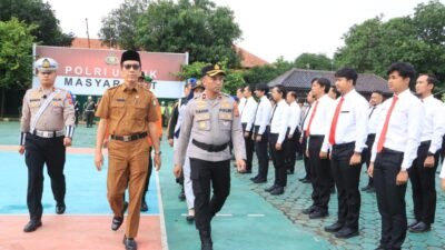 Jelang Ramadhan, Polres Indramayu Gelar Apel Pasukan Operasi Keselamatan Lodaya 2026