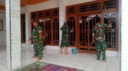 Sambut Ramadhan, Koramil Sukagumiwang Karya Bhakti Di Masjid Jami Nurul Islam Cadangpinggan