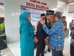 Anton Wijaya Kembali Dikukuhkan Memimpin Desa Baleraja Periode Ke-2