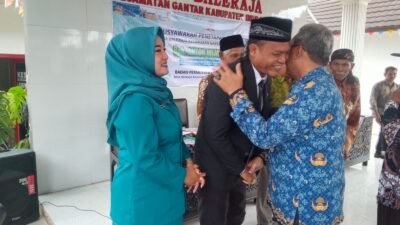 Anton Wijaya Kembali Dikukuhkan Memimpin Desa Baleraja Periode Ke-2