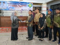 Hj. Sarwi Terima Mandat pada Sertijab Kuwu Sidadadi