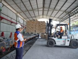 Perkuat Nafas Distribusi Nasional,KAI Logistik Angkut 1,1 Juta Ton Barang