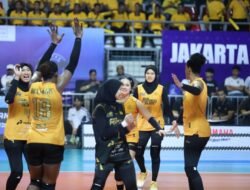 Jakarta Popsivo Polwan Hentikan Langkah Bandung BJB Tandamata ke Final Four Proliga 2026