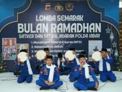 Rebana Berdentum di Balik Seragam: Ketika Mapolda Jabar Berubah Jadi Panggung Spirit Ramadhan