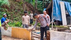 Wujud Kepedulian Polri, Kapolres Ciamis Tinjau Rutilahu Di Desa Winduraja