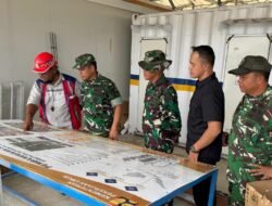 Dandim 0616/Indramayu Tinjau Langsung Pembangunan PSN Yonif TP 889/Gagak Winangsih dan SR