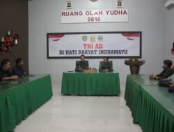 Perkokoh Transparansi Informasi, Kodim Indramayu Ngobrol Bareng Jurnalis