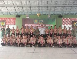 Dandim 0616/Indramayu Pimpin Acara Pemberangkatan KKRI ke Dodikjur Rindam III/Siliwangi