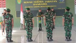 Segarkan Organisasi, Dandim 0616/Indramayu Pimpin Sertijab 3 Danramil dan Danki Produksi