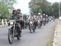 TNI-Polri Turun Jalan, Patroli Gabungan May Day Sisir Titik Strategis di Indramayu