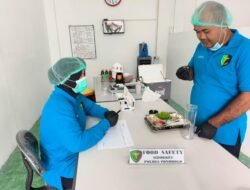 Demi Senyum Anak-anak, Polres Ponorogo Rutin Periksa Keamanan Makanan Program MBG