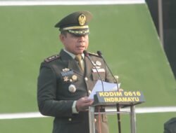 Upacara Peringatan Hari Lahir Pancasila Tahun 2026 Tingkat Kodim 0616/ Indramayu Berlangsung Khidmat