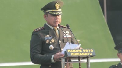Upacara Peringatan Hari Lahir Pancasila Tahun 2026 Tingkat Kodim 0616/ Indramayu Berlangsung Khidmat