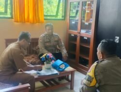 Hadiri Pelepasan Kelas IX SMP Negeri 3 Baregbeg, Polsek Ciamis Himbau Siswa Tidak Rayakan Secara Berlebihan