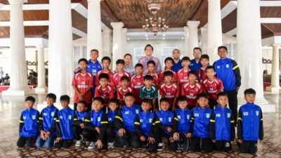 Bupati Lucky Hakim Lepas Bibit-Bibit Pesepak Bola Indramayu ke Liga Jabar Istimewa 2026